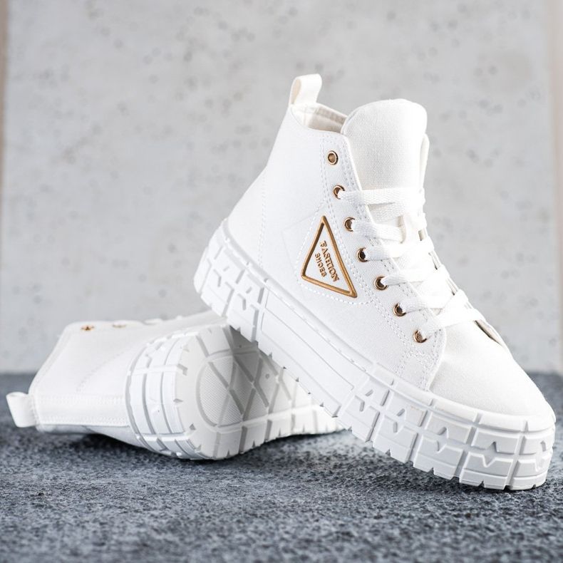 Goodin High Fashion sneakers vit 1