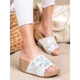 Bona Vita wedge tofflor 1