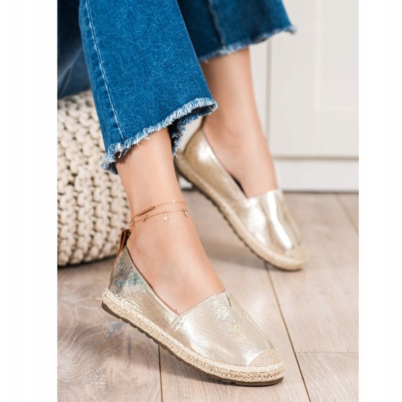 Queen Vivi Casual Espadrilles gyllene 2