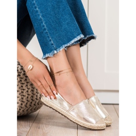 Queen Vivi Casual Espadrilles gyllene 1