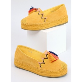 Honungkantade espadriller 1735 Gul 1
