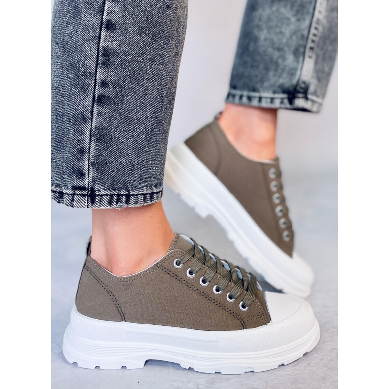 Gröna damskor LA122 Gröna 2