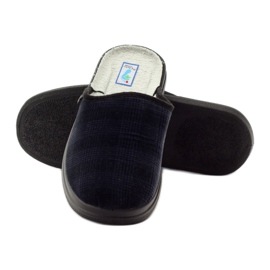 Befado herrhälsoskor tofflor 125M010 tofflor marinblå 4