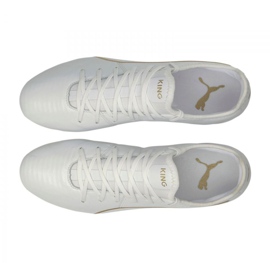 Puma King Pro M Fg 09 fotbollsskor vit vit 2