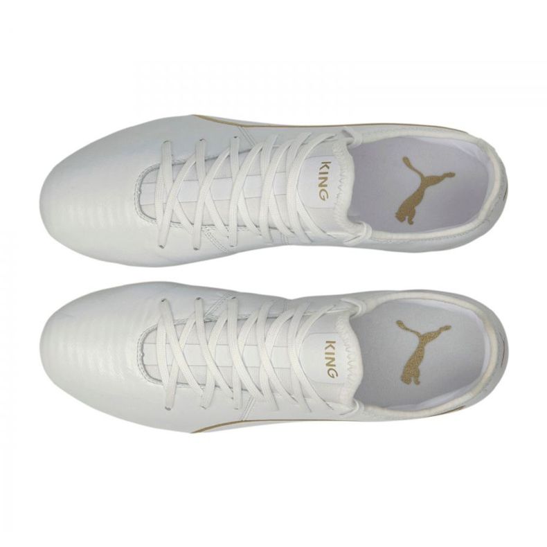 Puma King Pro M Fg 09 fotbollsskor vit vit 2