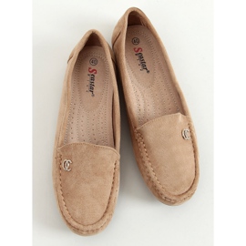 Dam loafers mörkbeige GS14P khaki kaki 1