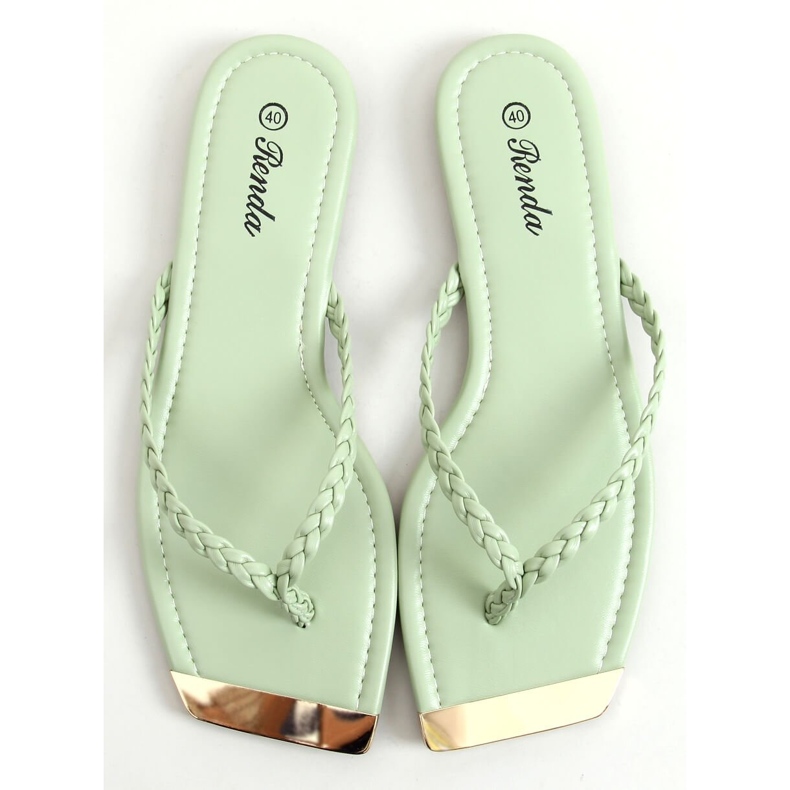 Mint flip-flops 35-220 Grön 1