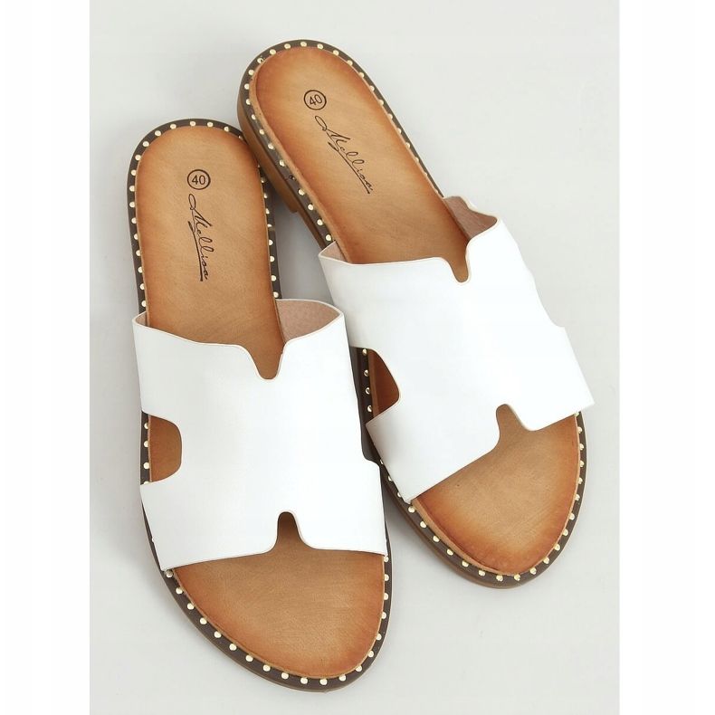 Vita damtofflor SL1525 Vit 1