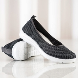SHELOVET Slip On Sneakers grå 1