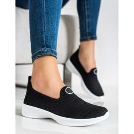 SHELOVET Slip-on sportskor svart 1