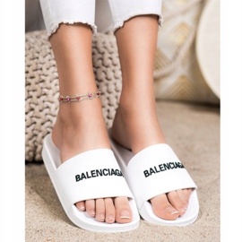 Seastar Klassiska vita tofflor 1