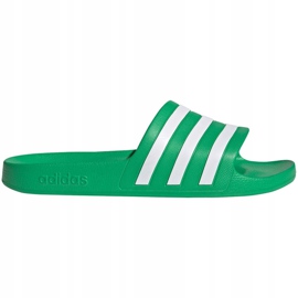 Adidas Adilette Aqua gröna tofflor FY8048 vit 1