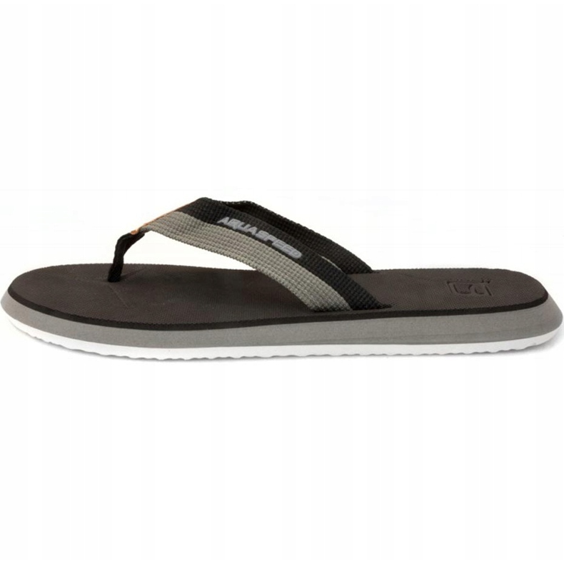 Herr tofflor tofflor Aqua-Speed ​​Lagos col 07 svart grå 2