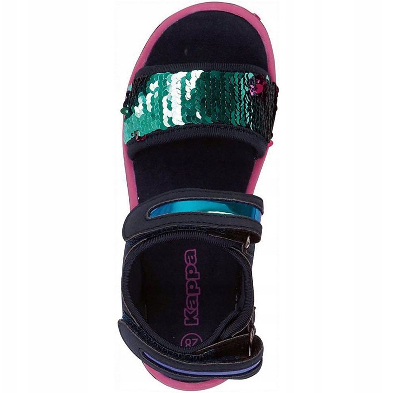 Sandaler för barn Kappa Seaqueen K Skor Barn marinblå-rosa 260767K 6722 1