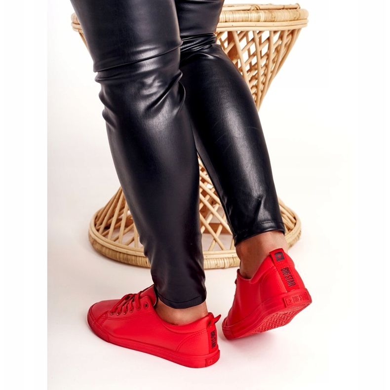 Dam Sneakers Big Star Red DD274686 röd 4