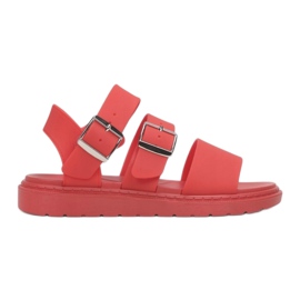 Kvinnors Sandals Vices 2212-64-Red röd 3