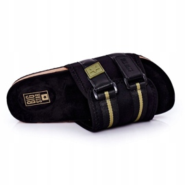 Herrprofilerade tofflor Big Star HH174058 Svart 1