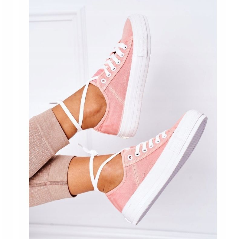 Damskor Lee Cooper LCW-21-31-0125L Coral rosa 1