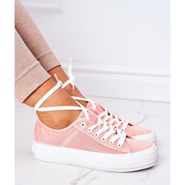 Damskor Lee Cooper LCW-21-31-0125L Coral rosa 2