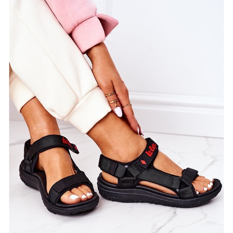 Damsportsandaler Lee Cooper LCW-21-34-0211L Svart 2