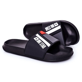 Herr Big Star HH174836 tofflor svart 1