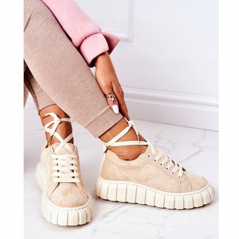 Mocka Sneakers On The Beige Whatever 2