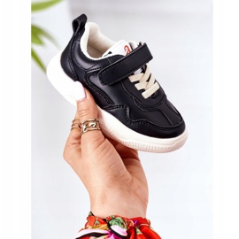 Apawwa Barnsportskor Sneakers Black Runner svart 2