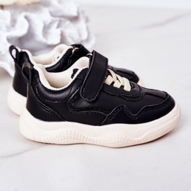 Apawwa Barnsportskor Sneakers Black Runner svart 1