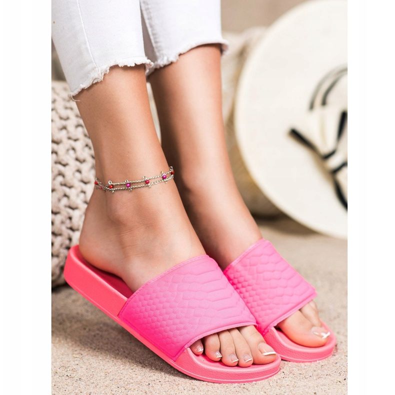 Kayla Klassiska rosa tofflor 1