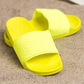 Kayla Klassiska gula tofflor 1