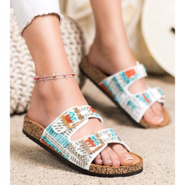 Seastar Mode pärlstav tofflor mångfärgad 1