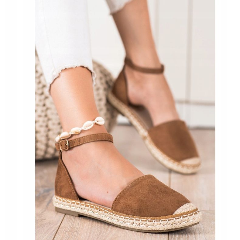 Kayla Bruna espadriller med spänne 1