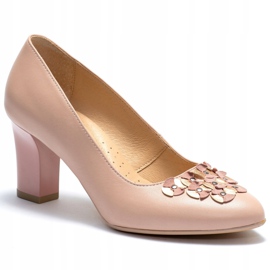 Marco Shoes Rosa 1120P -pumps med blommig prydnad 1