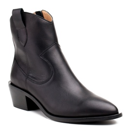 Marco Shoes Svarta cowboystövlar 1403B Marco 1