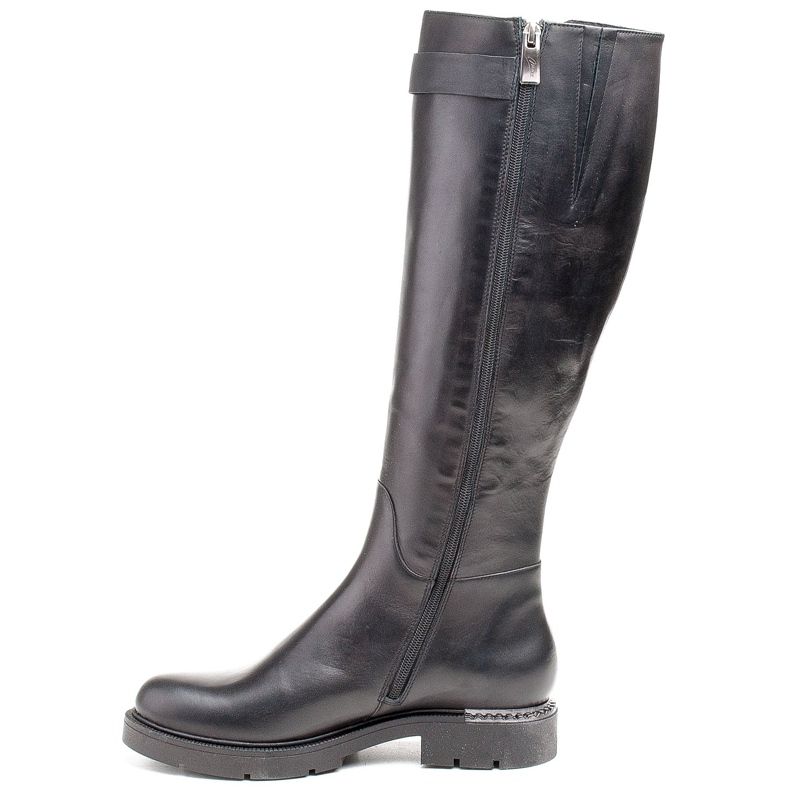 Marco Shoes Svarta 1340K stövlar med metalldetaljer 2