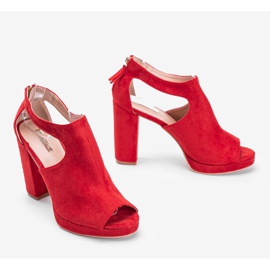 Atlantiska röda skaftsandaler 1