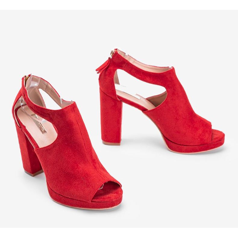 Atlantiska röda skaftsandaler 1