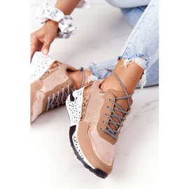 PS1 Kvinnor Wedge Sneakers Rose Gold Avery rosa gyllene 2