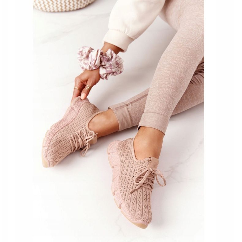 Kvinnors sportskor Sneakers Beige Training kaki 2