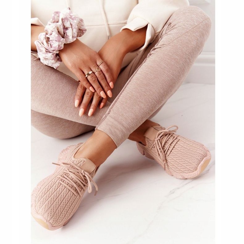 Kvinnors sportskor Sneakers Beige Training kaki 1