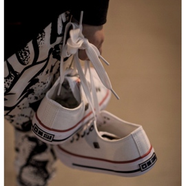 Barnens klassiska låga sneakers Big Star HH374089 Vit 2