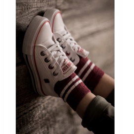 Barnens klassiska låga sneakers Big Star HH374089 Vit 1