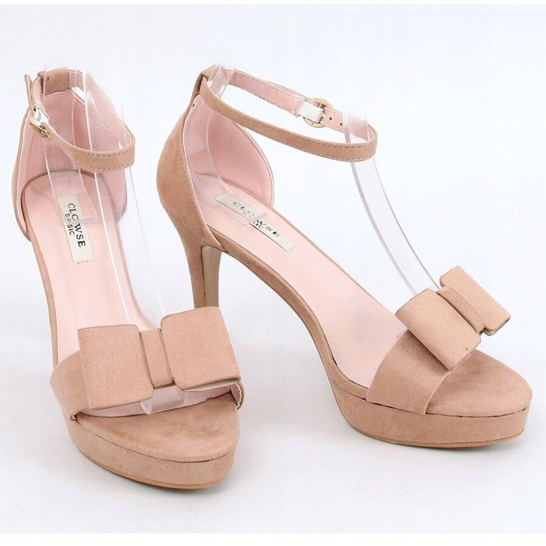 Sandaler på beige 9R32 Khaki -plattformen kaki 1