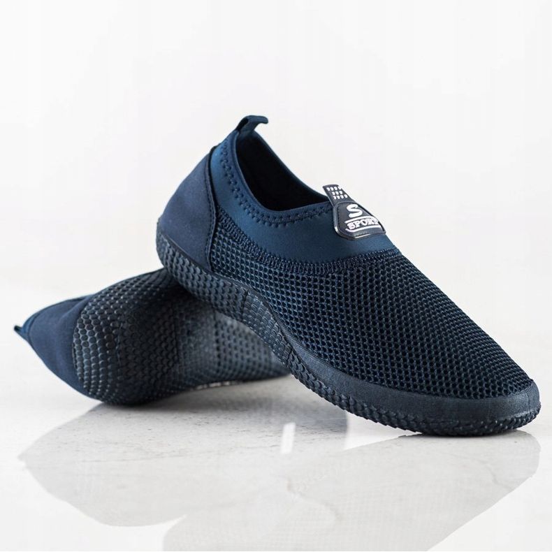 SHELOVET Openwork Slip On Shoes blå 1