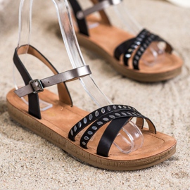 Queen Vivi Trendiga sandaler svart 1