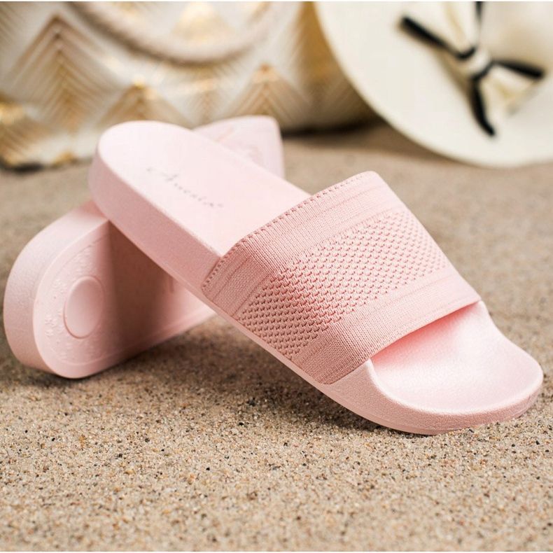 Anesia Paris Bekväma flip-flops rosa 1