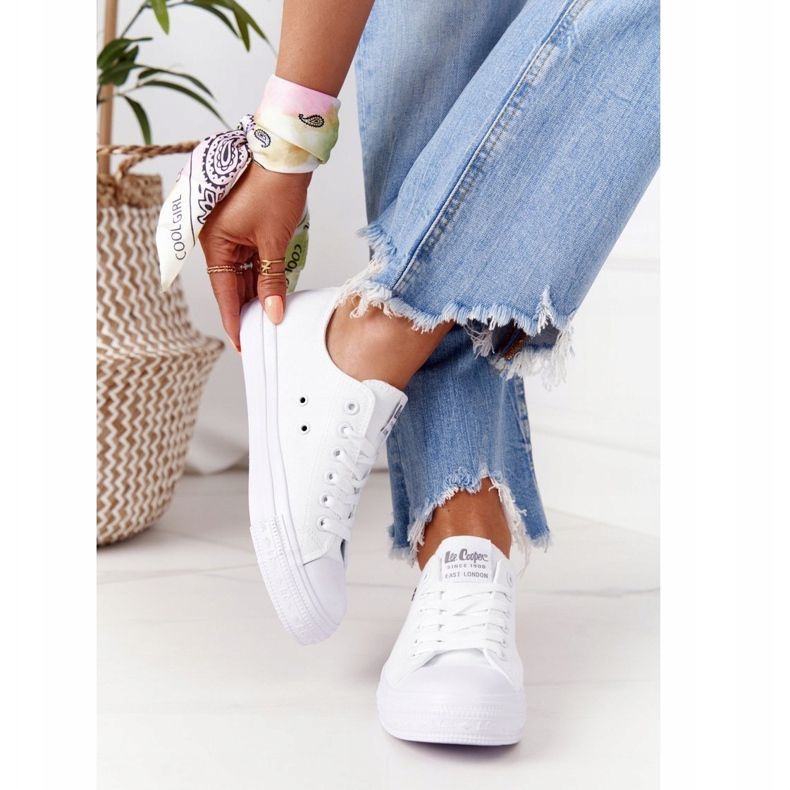 Damskor Lee Cooper LCW-21-31-0082L Vit 1