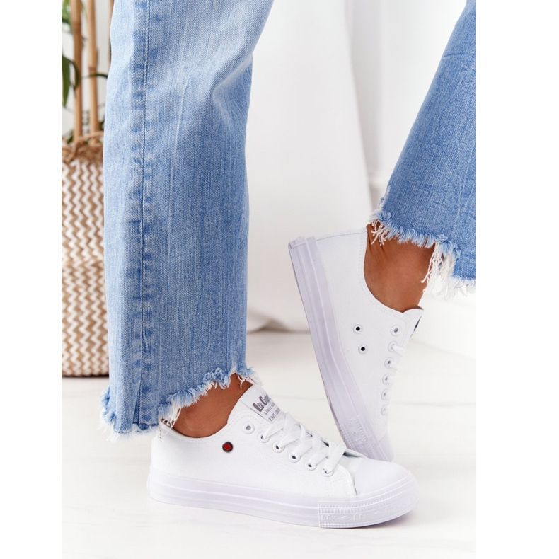 Damskor Lee Cooper LCW-21-31-0082L Vit 2