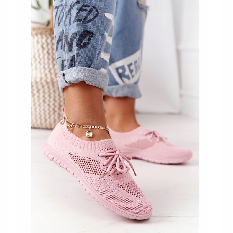 PE1 Kvinnors sportskor Pink Jenny rosa 2