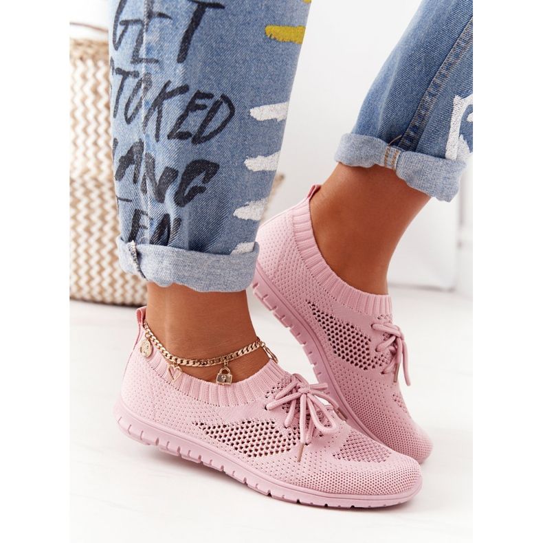PE1 Kvinnors sportskor Pink Jenny rosa 1
